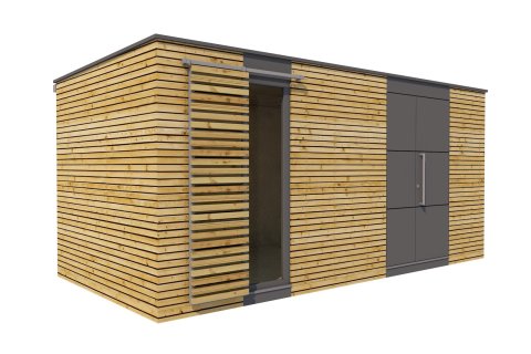 Moderní zahradní domek 5x2,5 m